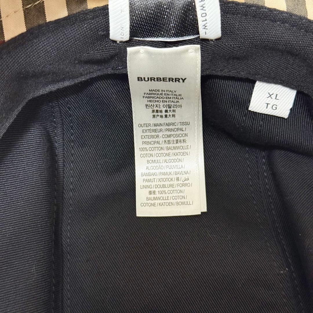 【極美品】 BURBERRY バーバリー ノバチェックバケットハット XL