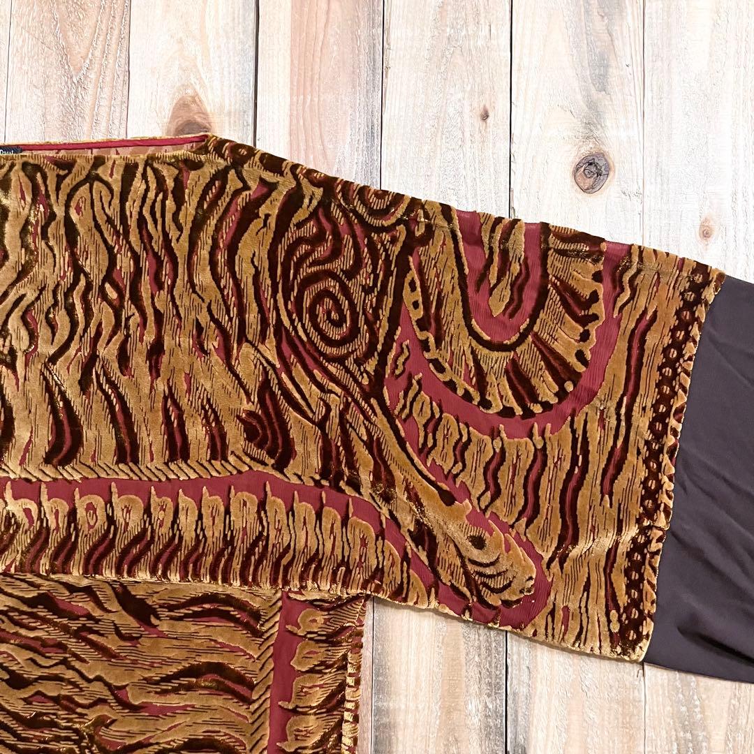 Jean Paul Gaultier FEMME ベロア エンボス カットソー