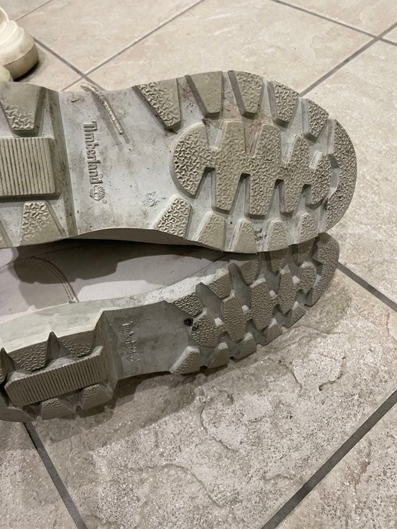 Timberland ホワイトブーツ