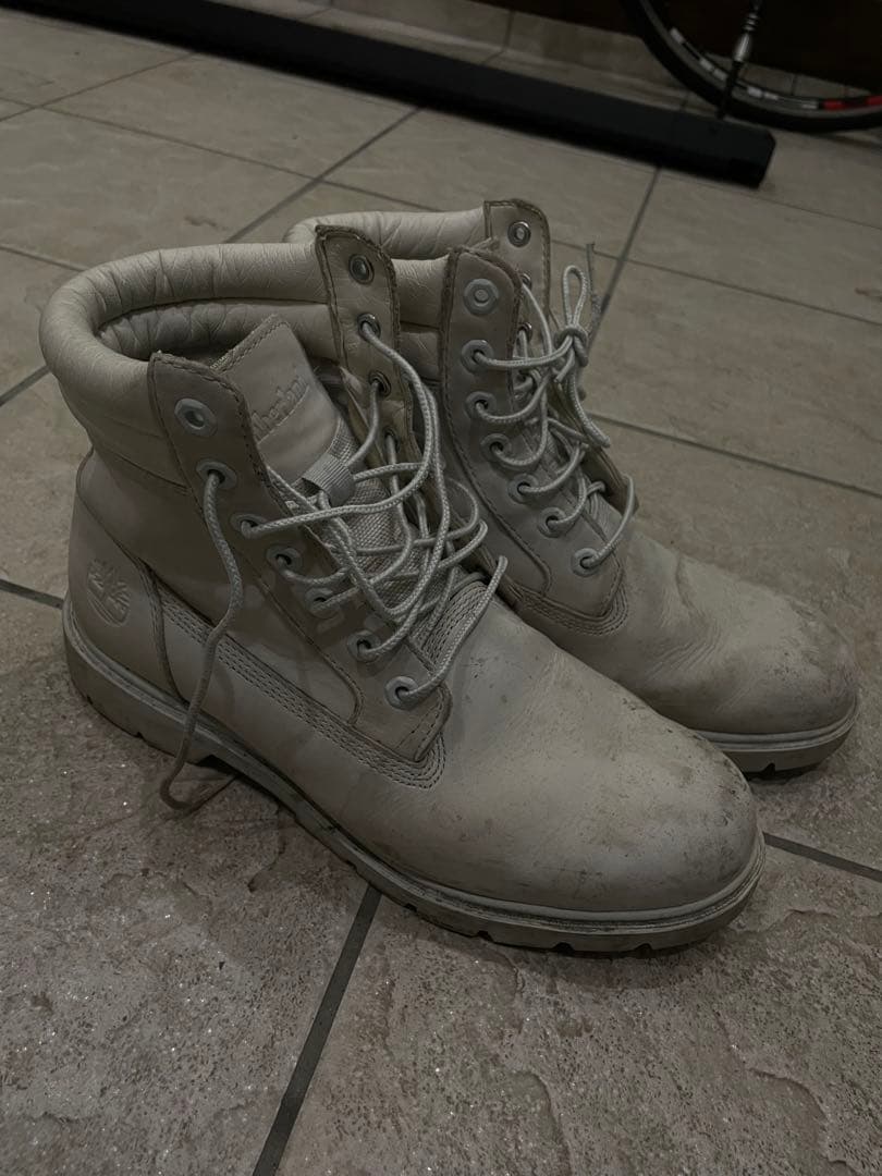 Timberland ホワイトブーツ