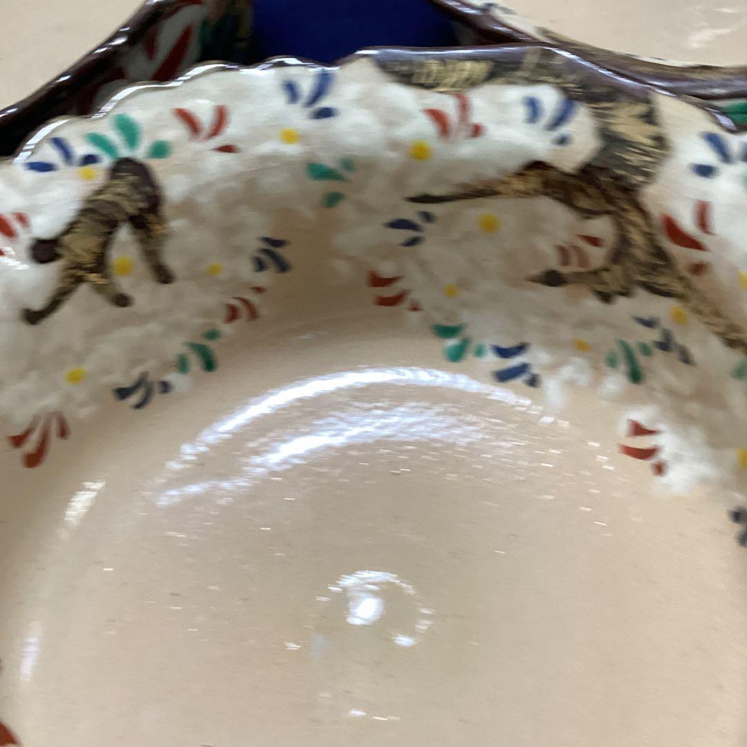 にくきゅう　京焼乾山写雲錦向付　　新品未使用　　　　10客