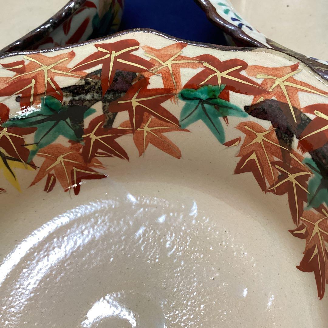 にくきゅう　京焼乾山写雲錦向付　　新品未使用　　　　10客