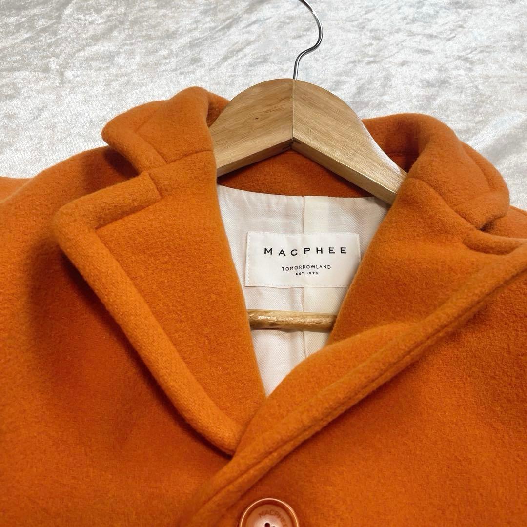 美品✨MACPHEE パイルメルトン オーバーサイズコート トゥモローランド