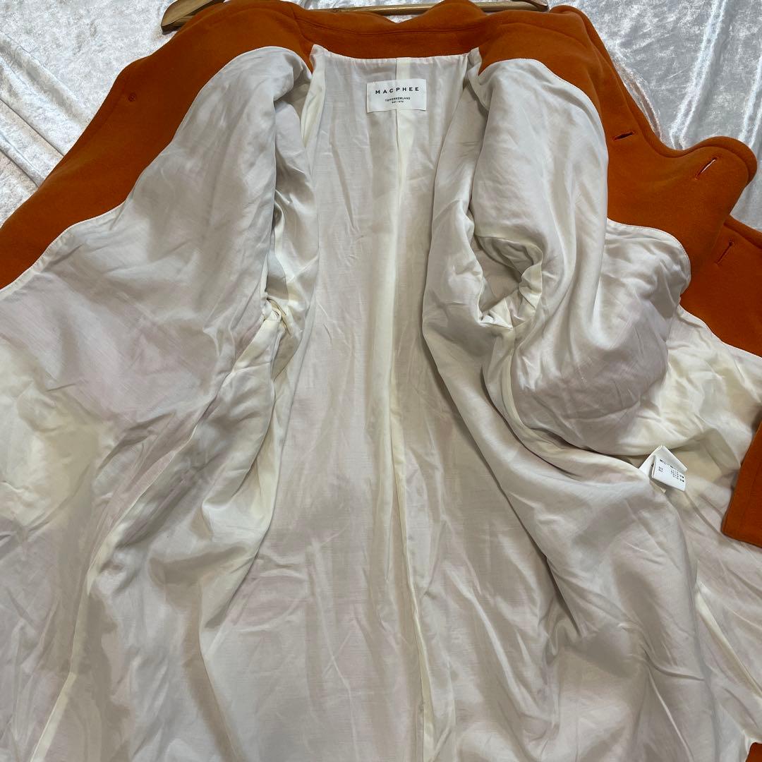 美品✨MACPHEE パイルメルトン オーバーサイズコート トゥモローランド