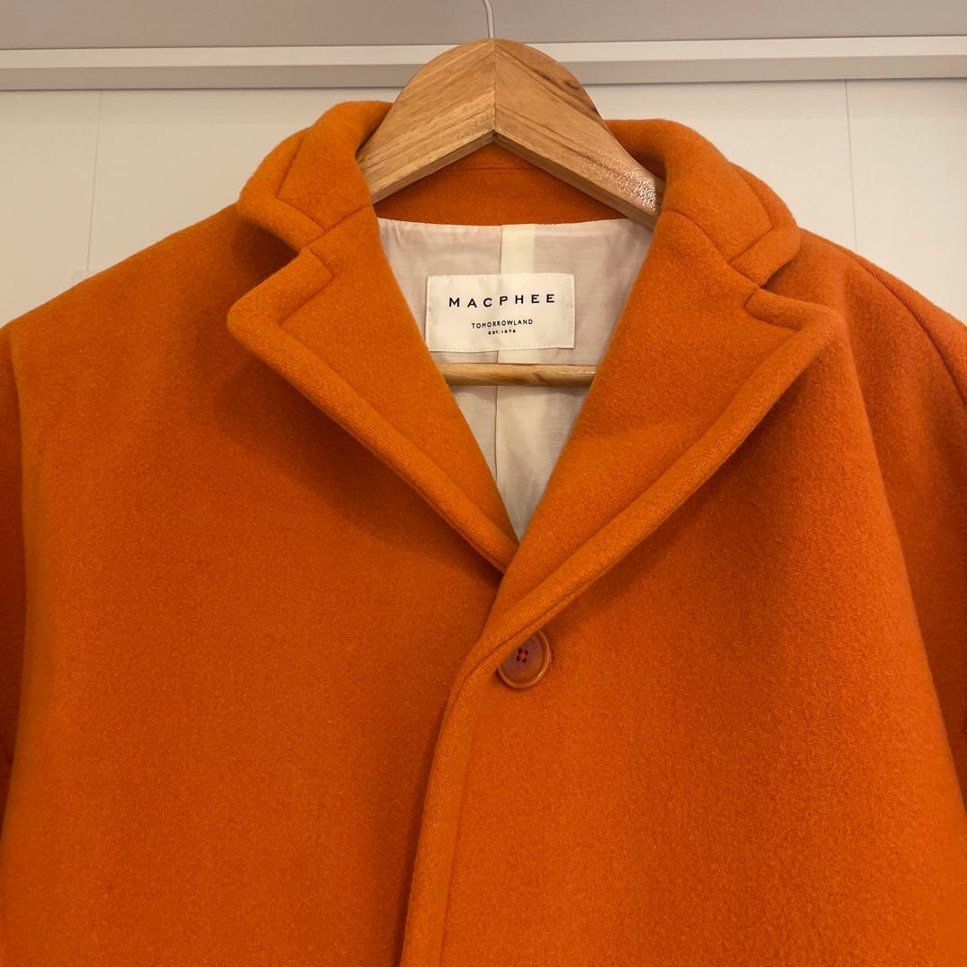 美品✨MACPHEE パイルメルトン オーバーサイズコート トゥモローランド