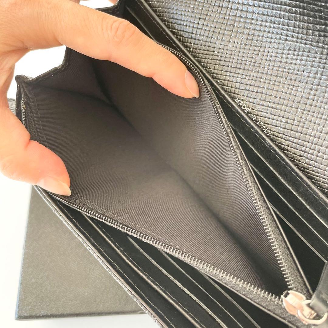 【新品】CHANEL 長財布 マトラッセ キャビアスキン ココマーク ラメ