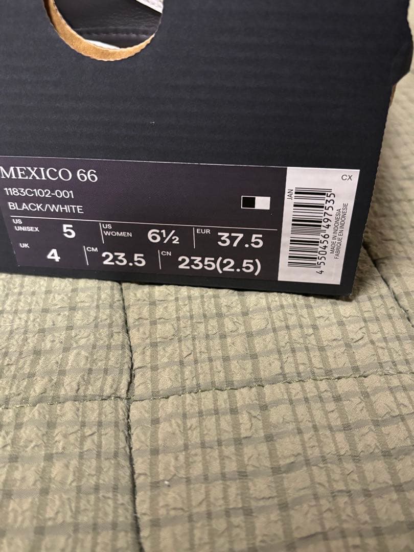 e*i様 Onitsuka Tiger スニーカー ブラック/ホワイト