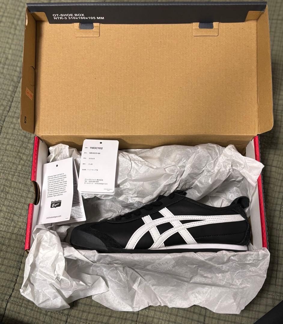 e*i様 Onitsuka Tiger スニーカー ブラック/ホワイト