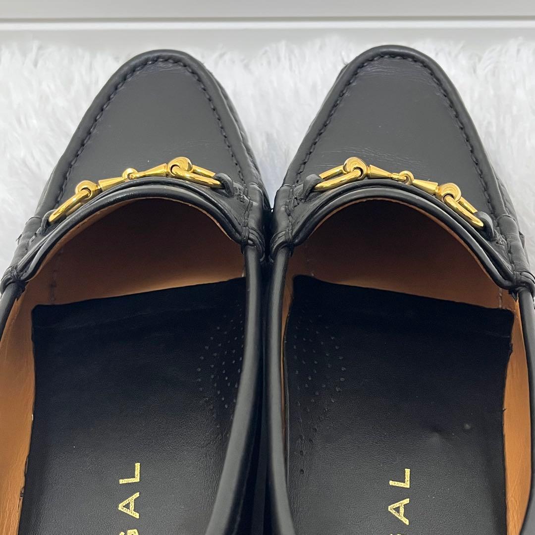 リーガル REGAL ホースビット ビットローファー 44HR 26.5 黒