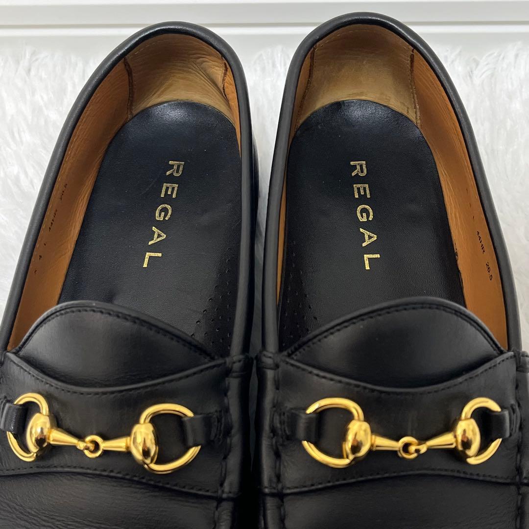 リーガル REGAL ホースビット ビットローファー 44HR 26.5 黒