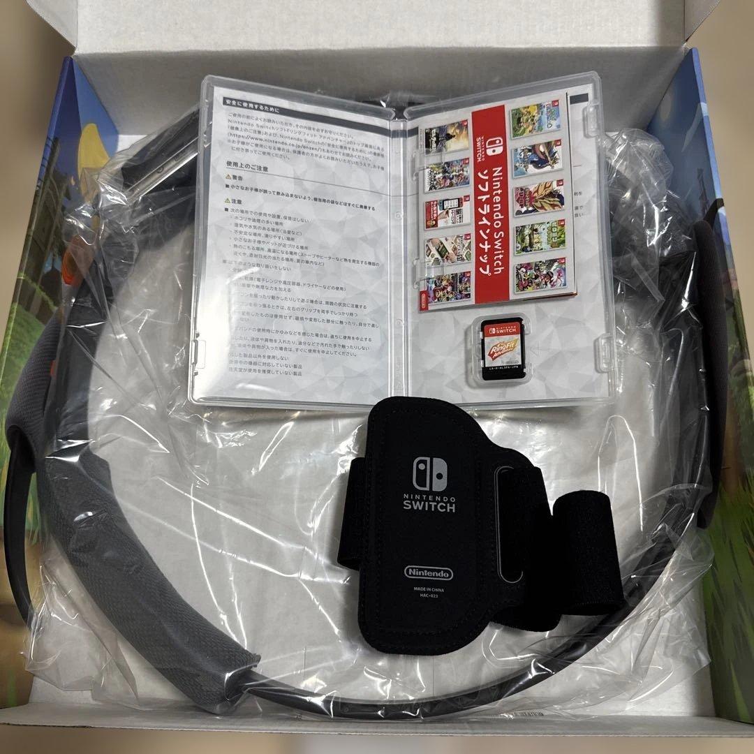 Nintendo Switchグレー、プロコン、リングフィット、SDカード