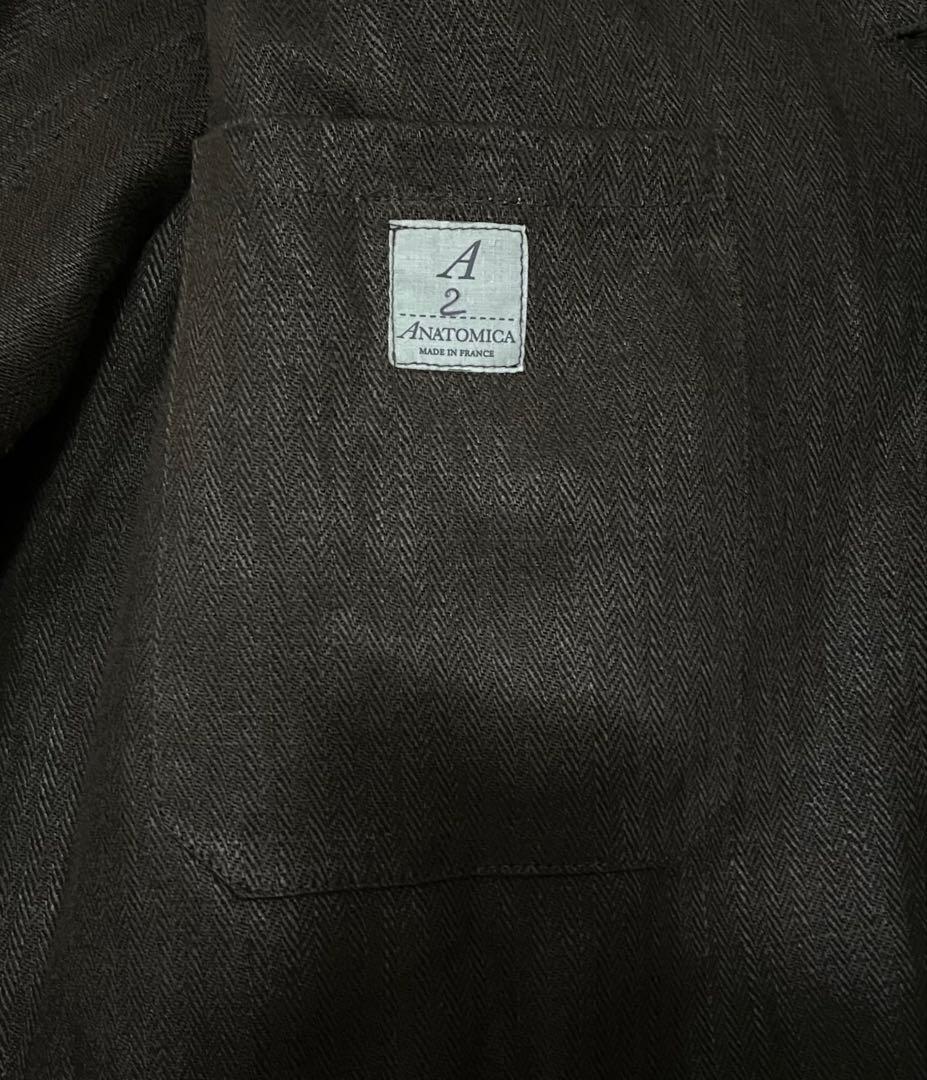 ANATOMICA DOLMAN ブラウンリネン　サイズ2 フランス製　廃盤