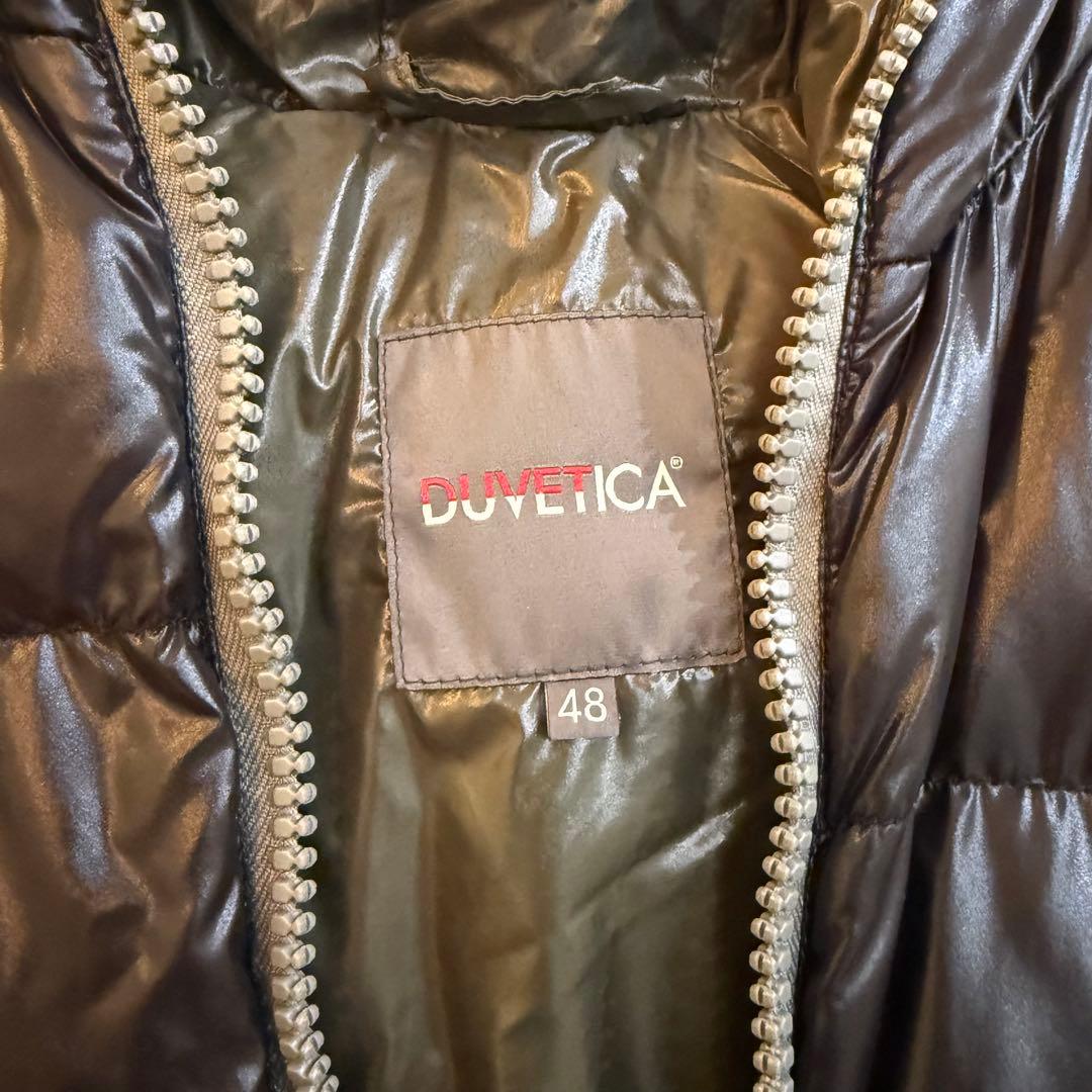 DUVETICA ブラックダウンベスト 48