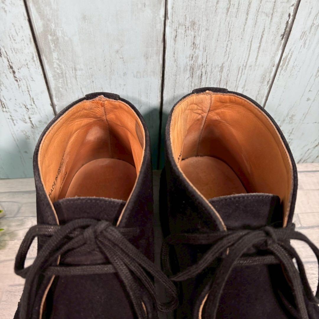 『SANDERS』サンダース(26cm)チャッカブーツ GB7 英国製 スエード