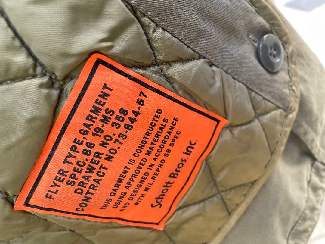 最安値シルエットＬサイズ‼️アメリカンラグシーSCHOTTミリタリーモッズコート