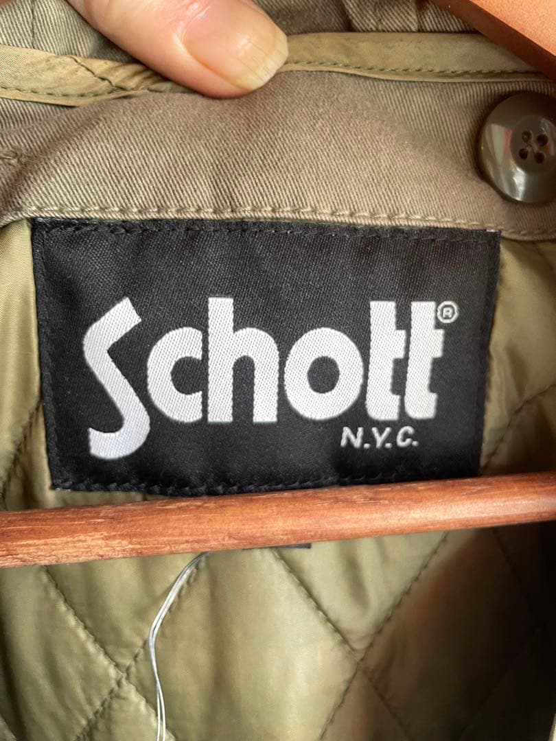 最安値シルエットＬサイズ‼️アメリカンラグシーSCHOTTミリタリーモッズコート