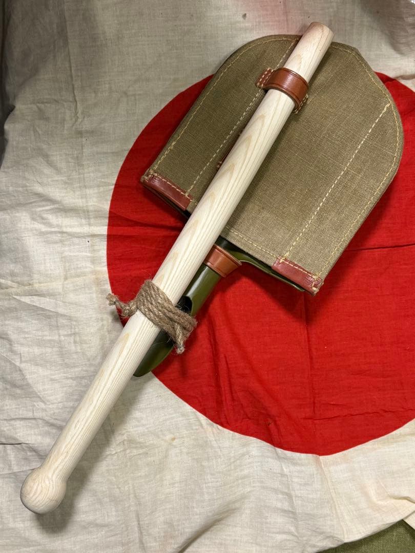 日本軍 携帯円匙カバー＆シャベルのセット前期型 シャベル スコップ（精巧複製品）