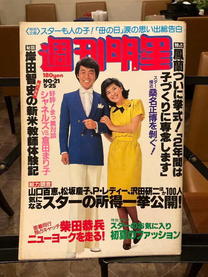 週刊平凡　昭和55年5月25日号