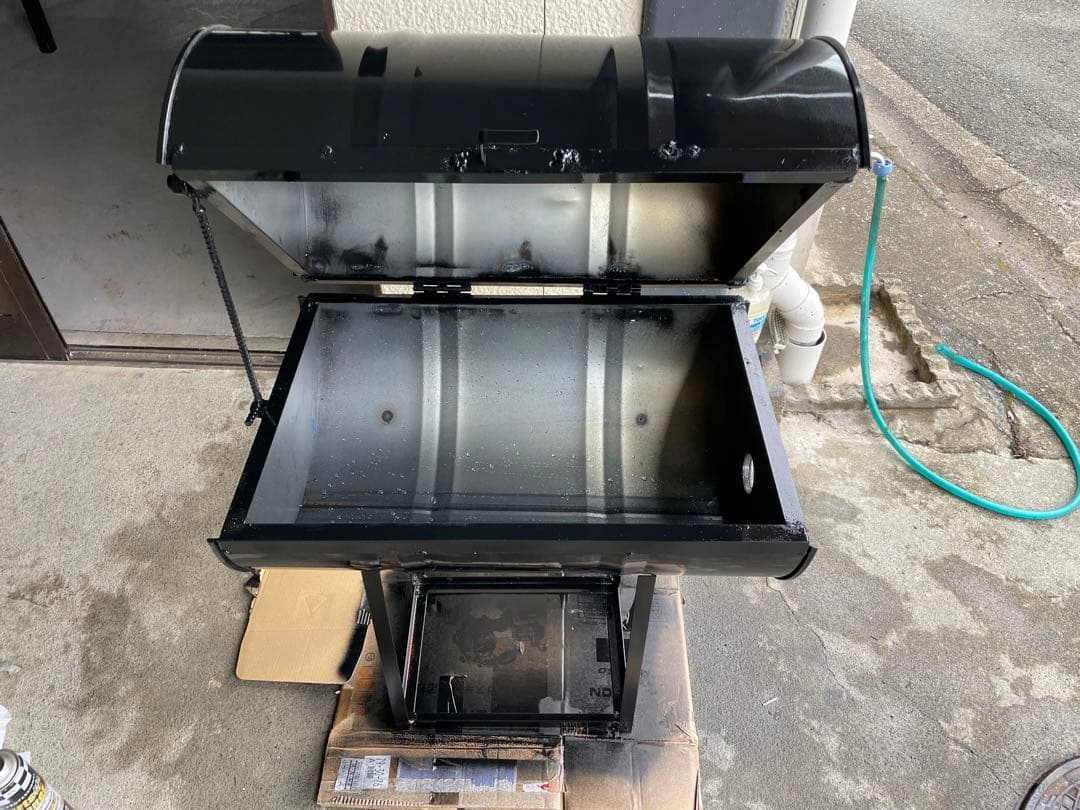 100Lドラム缶　BBQ台