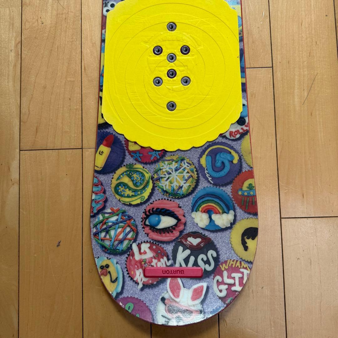 Burtonチクレット　ボード120&ビンディン　ヘルメットセット