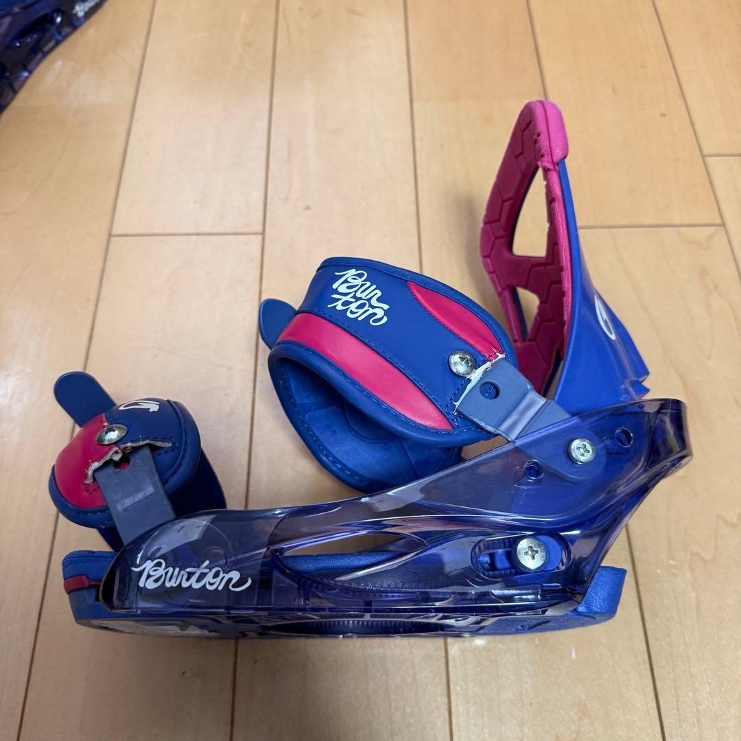 Burtonチクレット　ボード120&ビンディン　ヘルメットセット