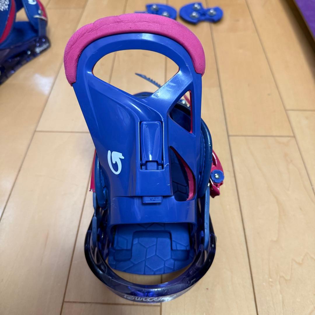 Burtonチクレット　ボード120&ビンディン　ヘルメットセット