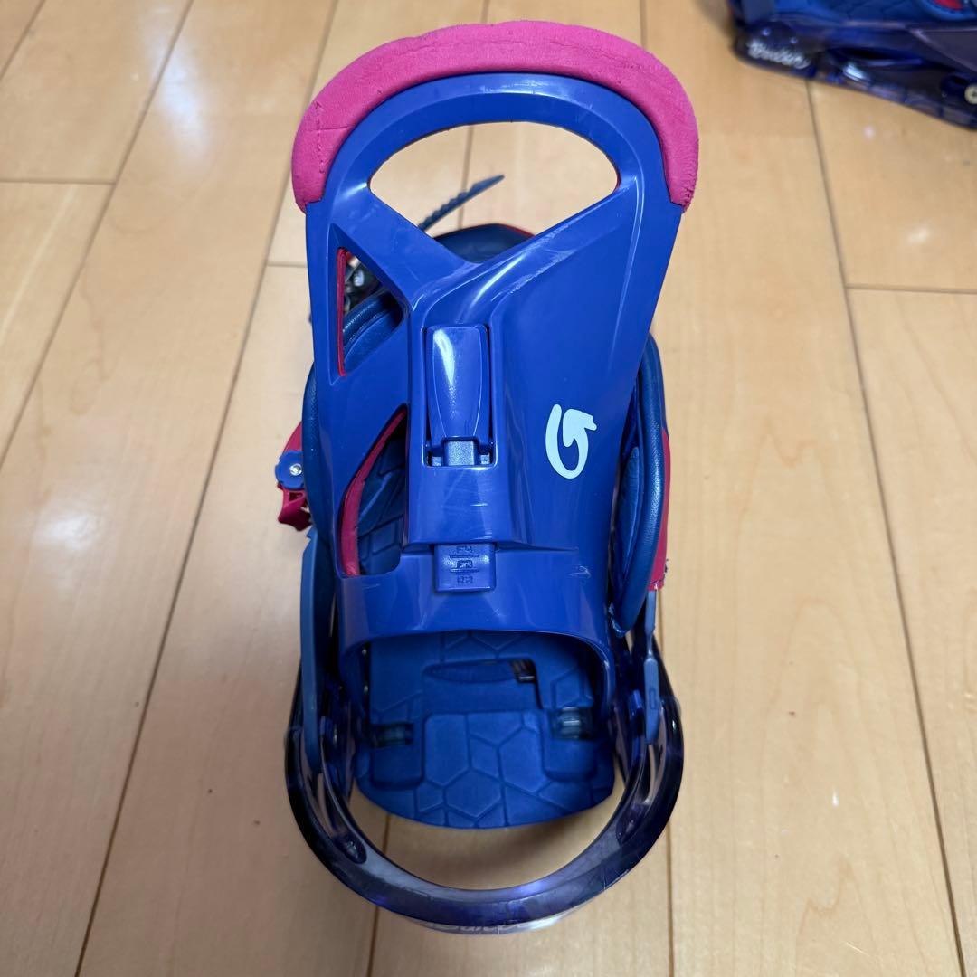 Burtonチクレット　ボード120&ビンディン　ヘルメットセット