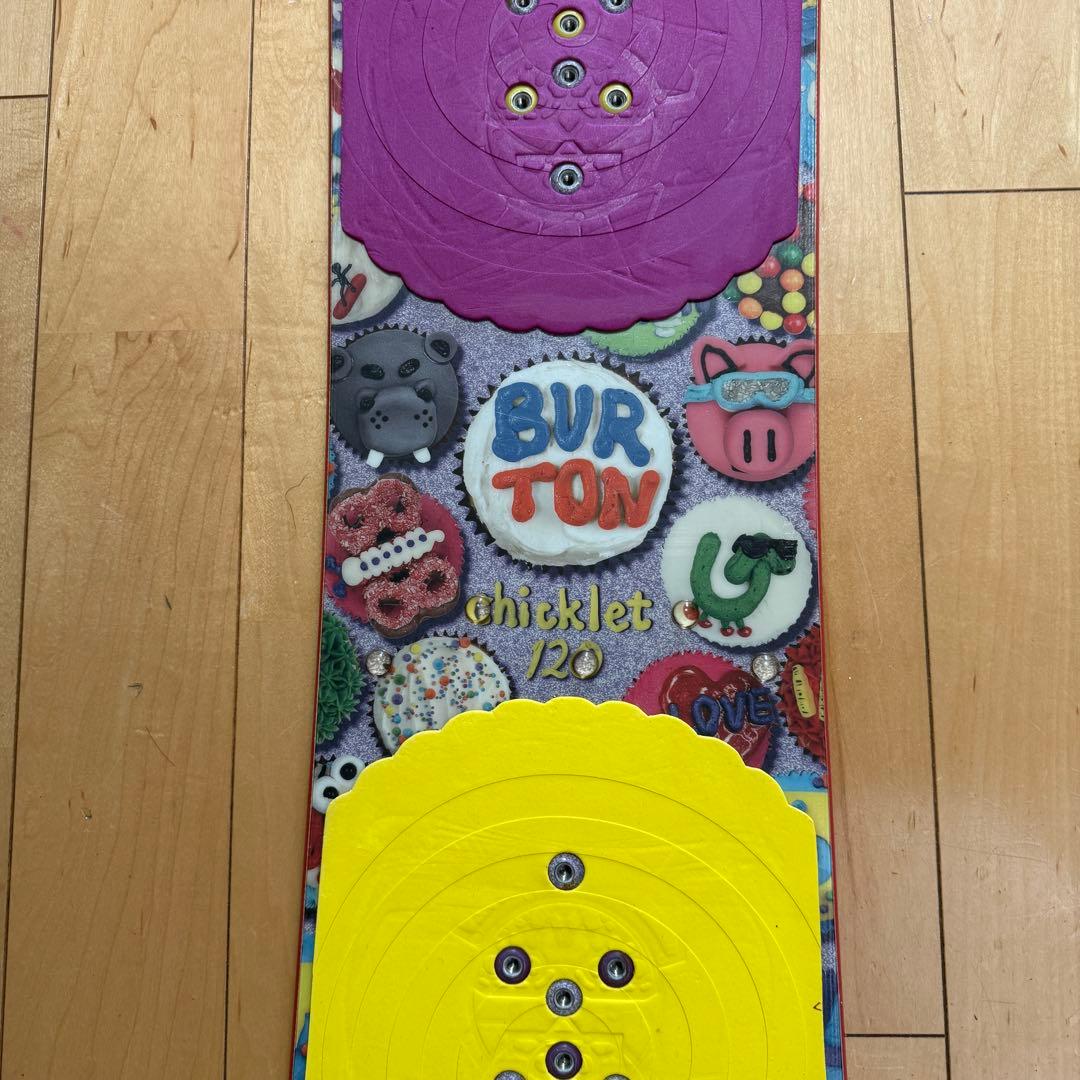 Burtonチクレット　ボード120&ビンディン　ヘルメットセット