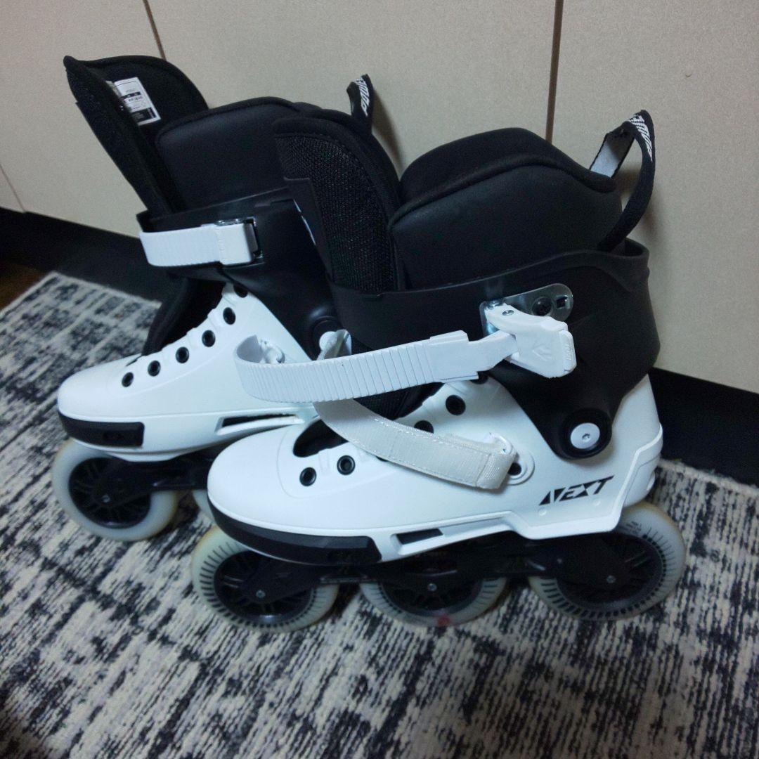 NEXT ホワイト ブラック ハードブーツ