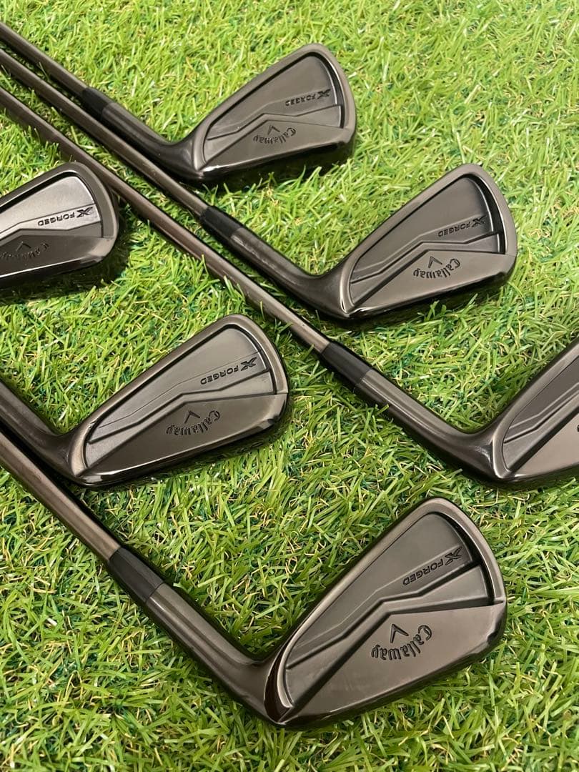 限定　Callaway X FORGED BLACK アイアンセット　6本　②