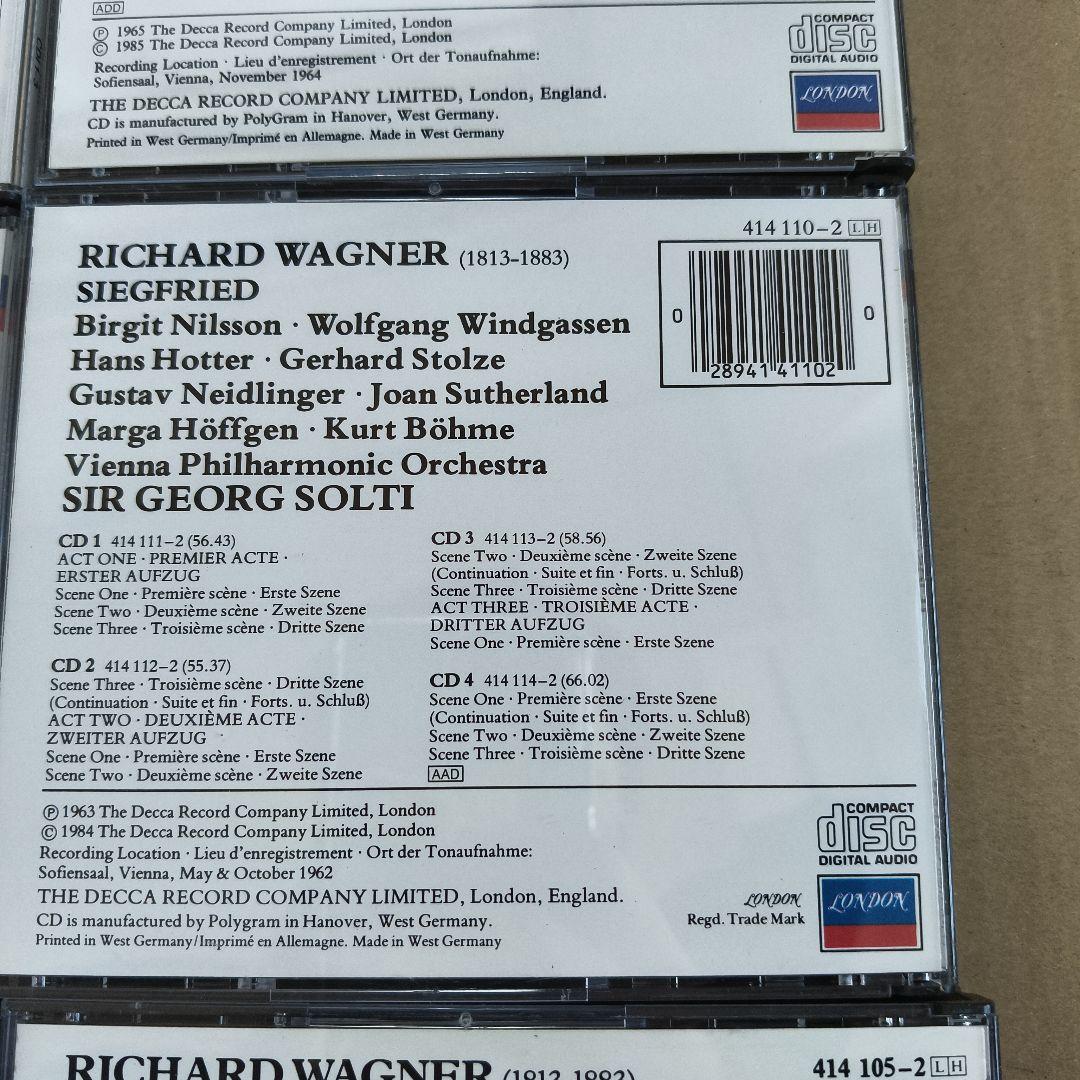 RICHARD WAGNER DER RING DES NIBELUNGE　CD