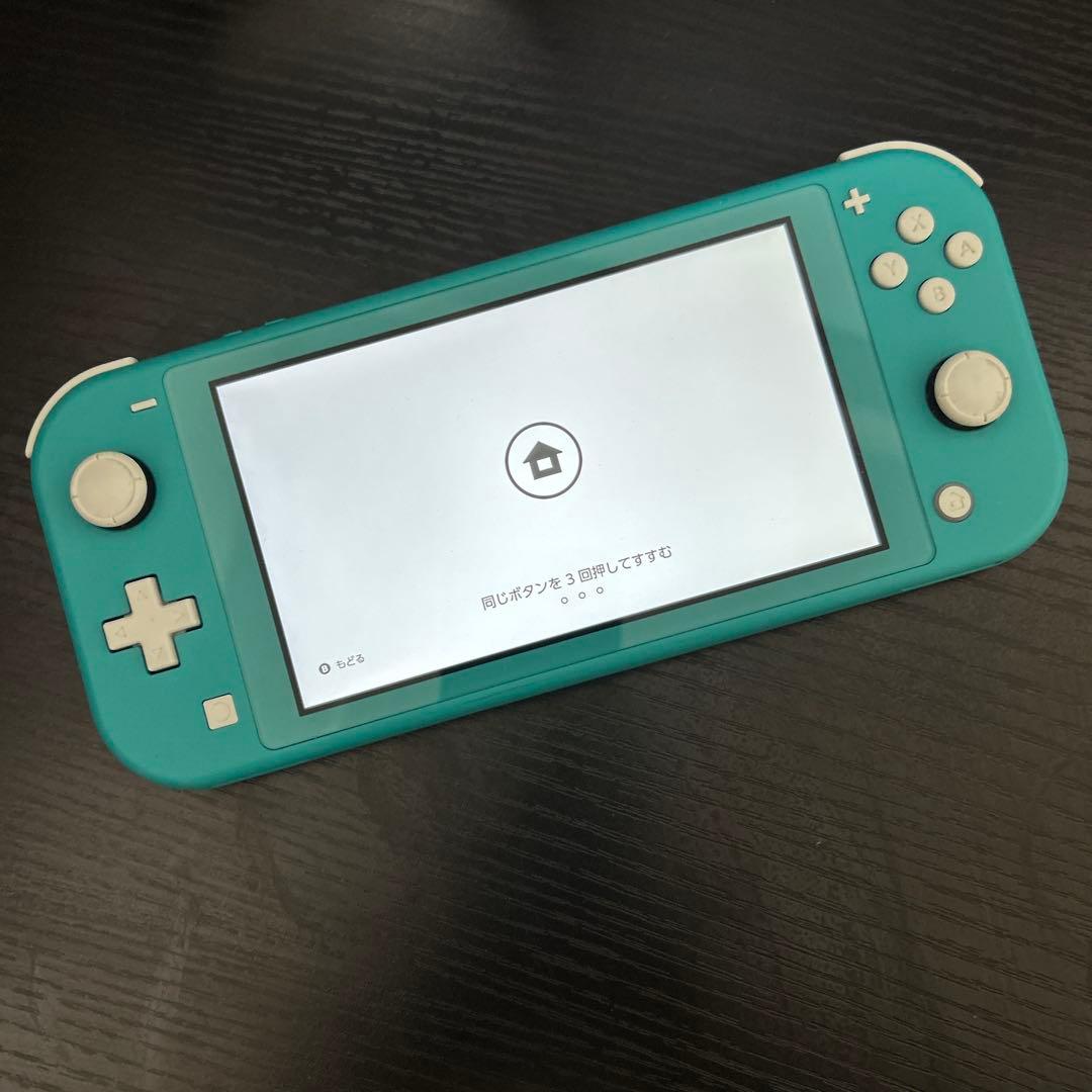 Nintendo Switch Lite 本体　ターコイズ　【動作確認済】