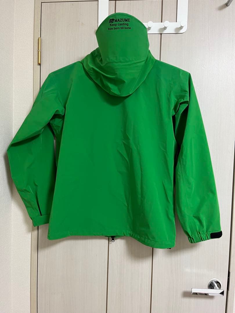 【新品未使用】マズメmazumeコアレインスーツ MZRS-756 グリーン L