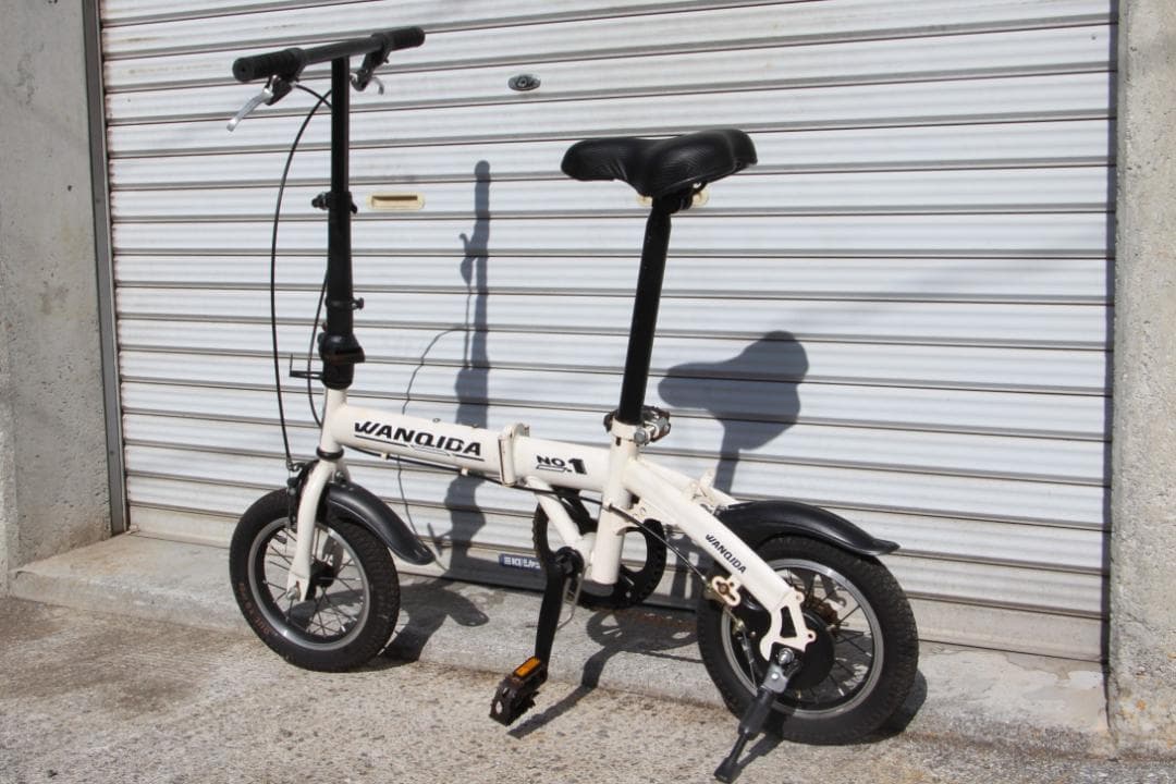 引き取り限定♪WANQIDA♪No.1♪人気の折り畳み自転車♪発送相談可です♪