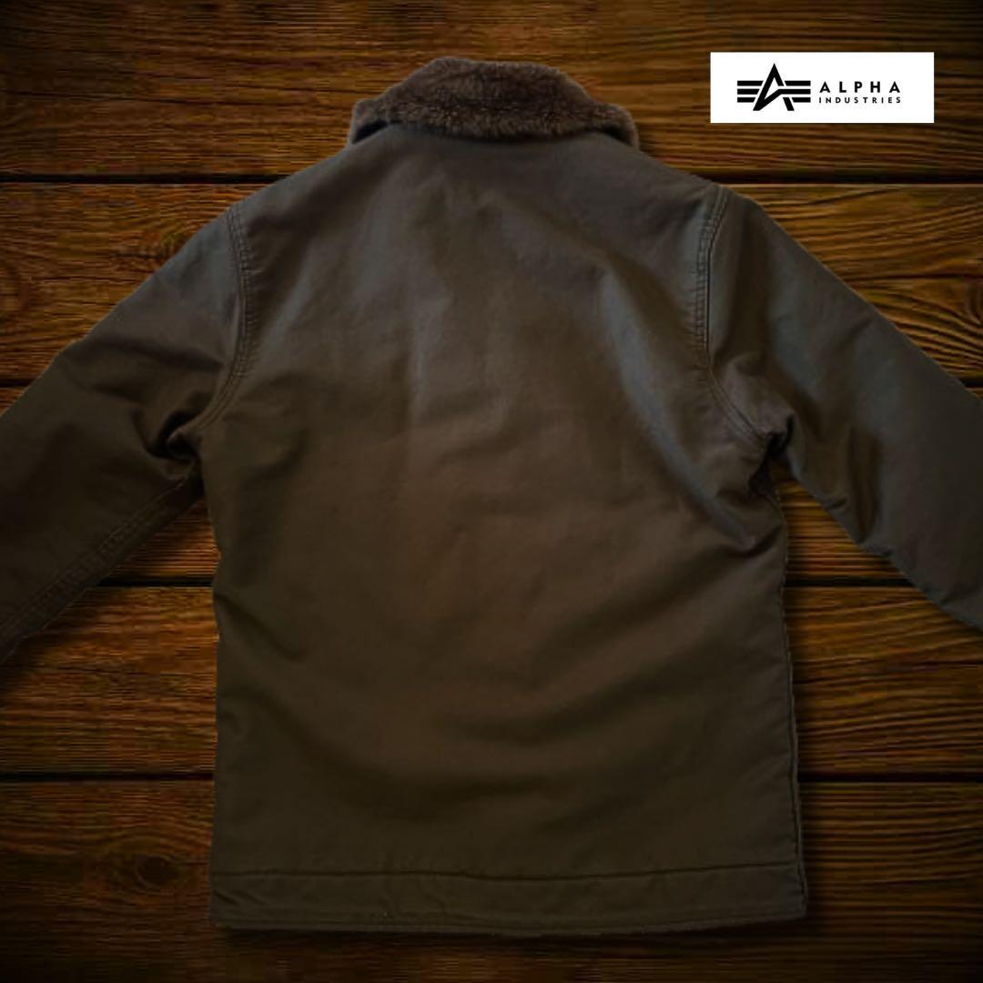 『訳あり格安』ALPHA INDUSTRIES(アルファ)N-1デッキジャケット