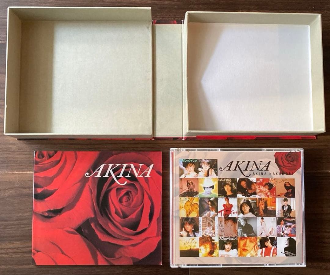 新品未使用　中森明菜『AKINA』1993年当時物　初回限定盤　帯付　レア