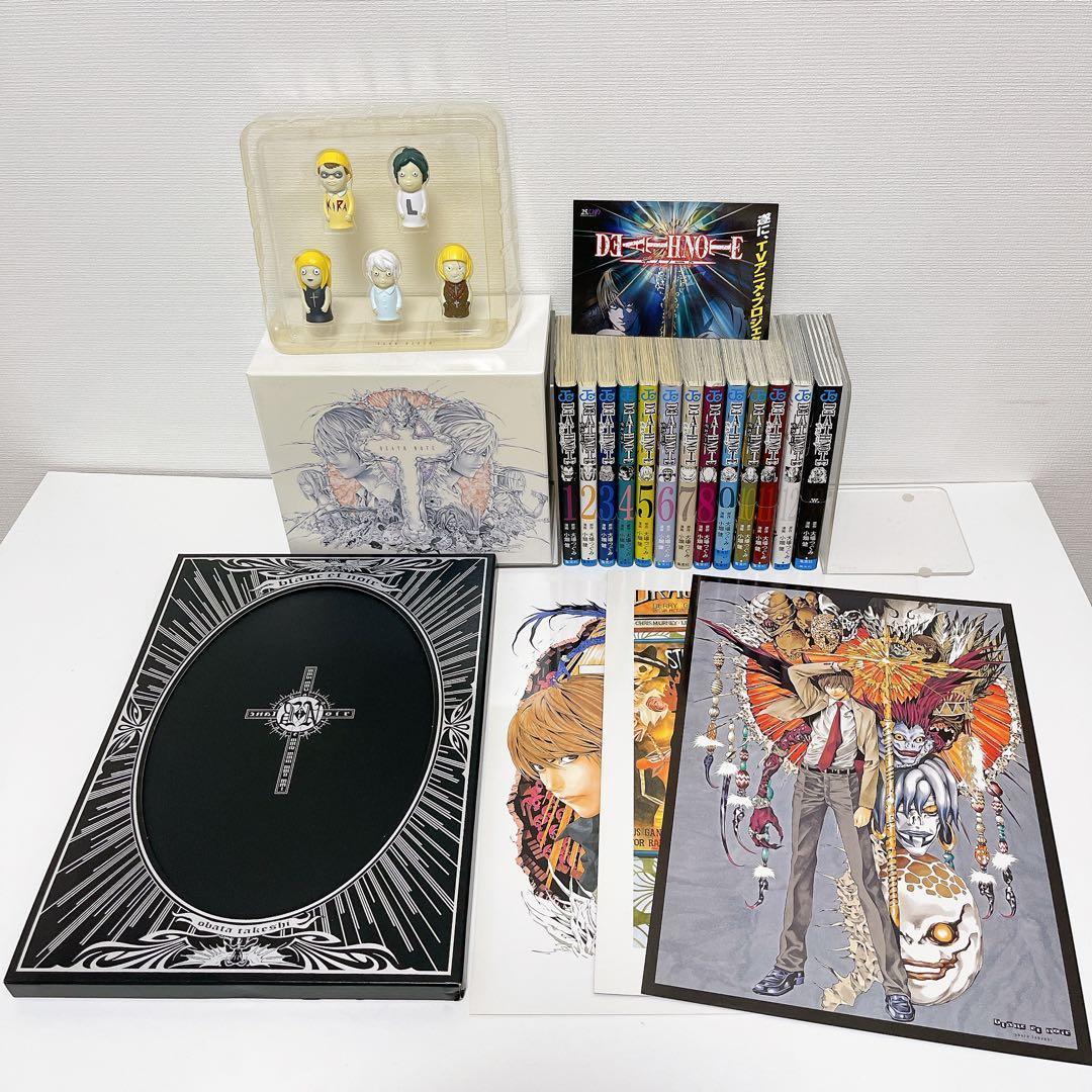 Death note 特装版BOX 指人形 小畑健画集 セット