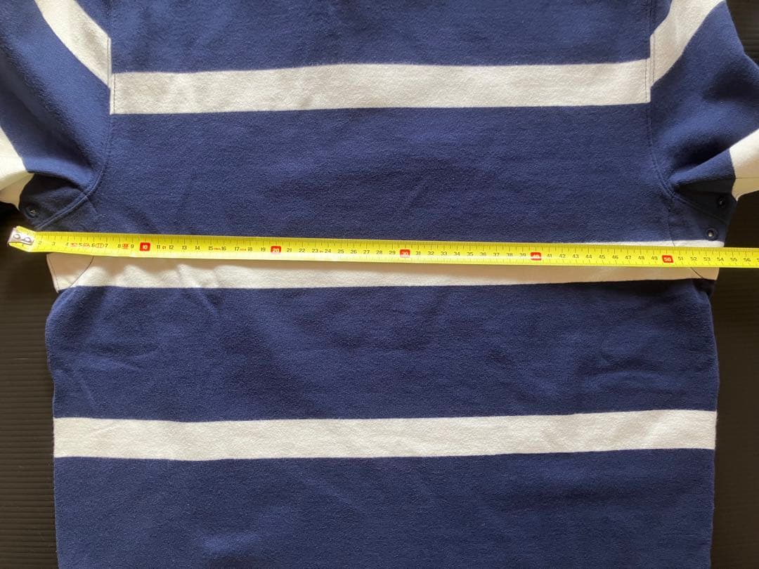 Polo Ralph Lauren ⭐️新品ラガーシャツ⭐️ネイビー/ホワイト