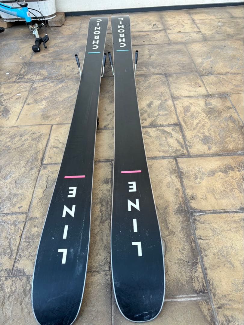 LINE AIX スキー板 ビンディング付き