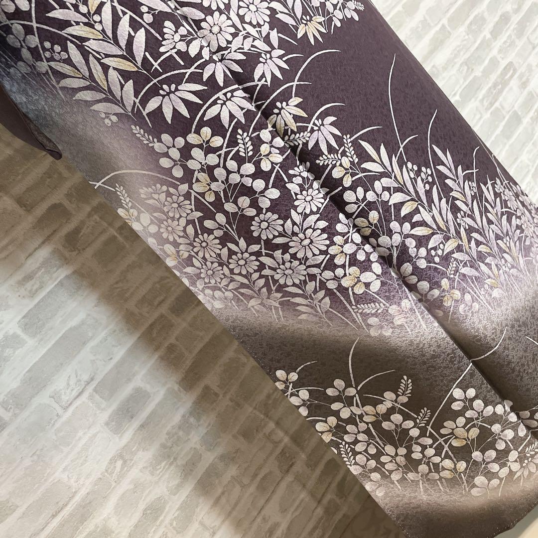 訪問着　フルセット　吉祥花　静けさの中で　金彩加工　ニューはれやか加工　Q3