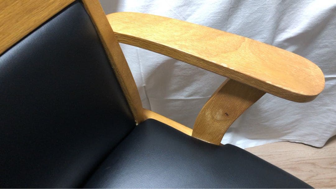 タマリビング 回転ダイニングチェア 360度回転椅子 肘置き付