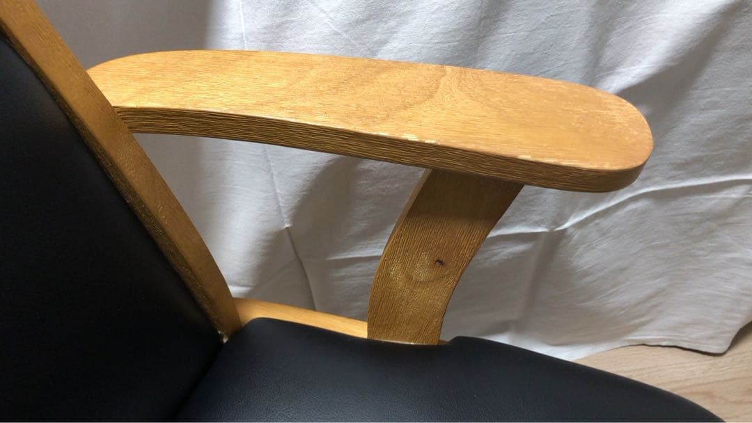 タマリビング 回転ダイニングチェア 360度回転椅子 肘置き付