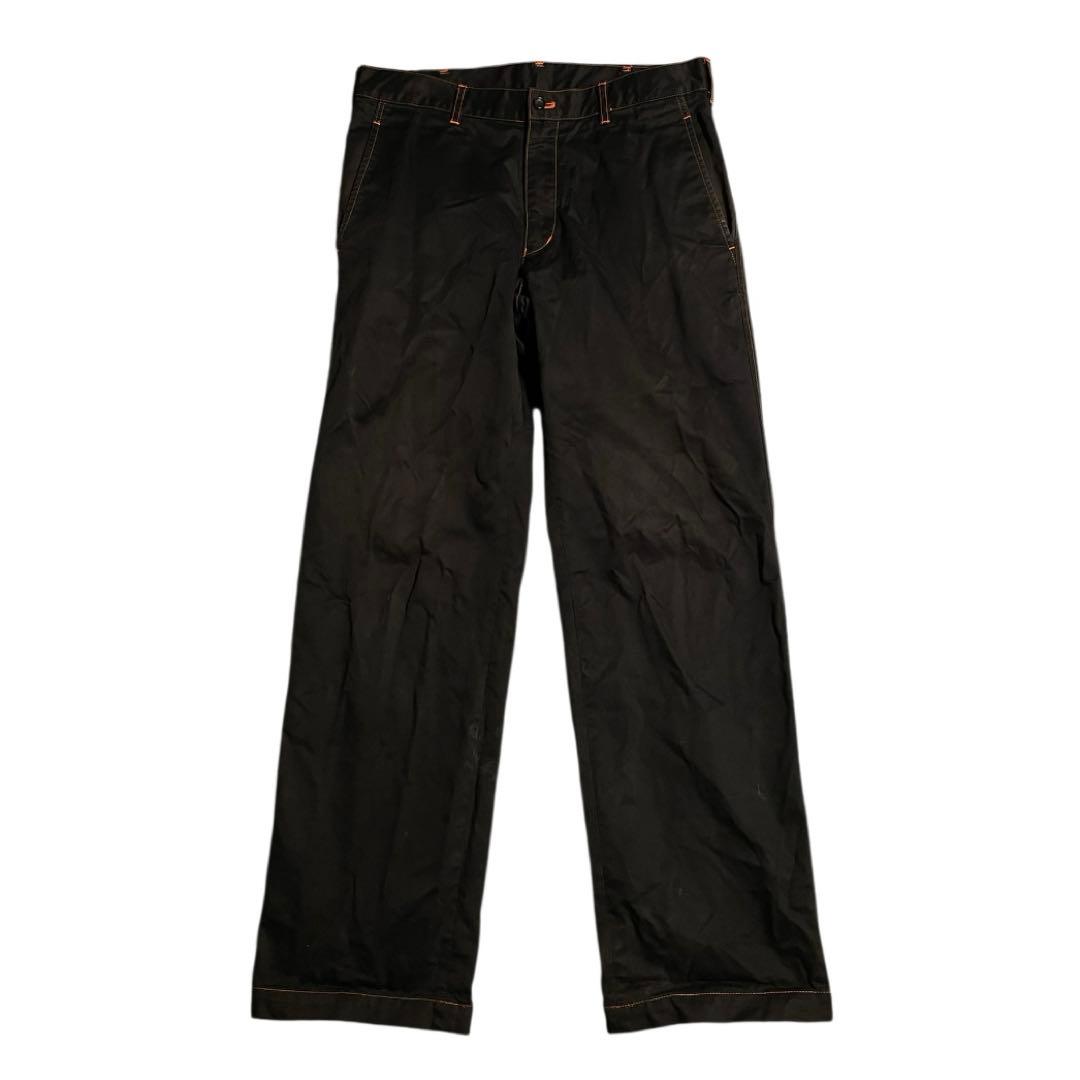 コムデギャルソン レッドステッチ セットアップ ブラック