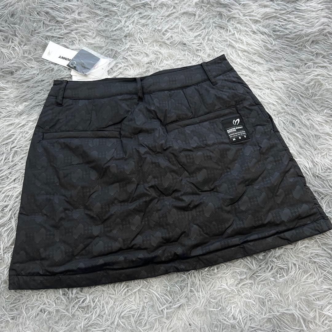 新品　マスターバニーエディション　スカート　ダウン　ストレッチ　防寒　ブラック