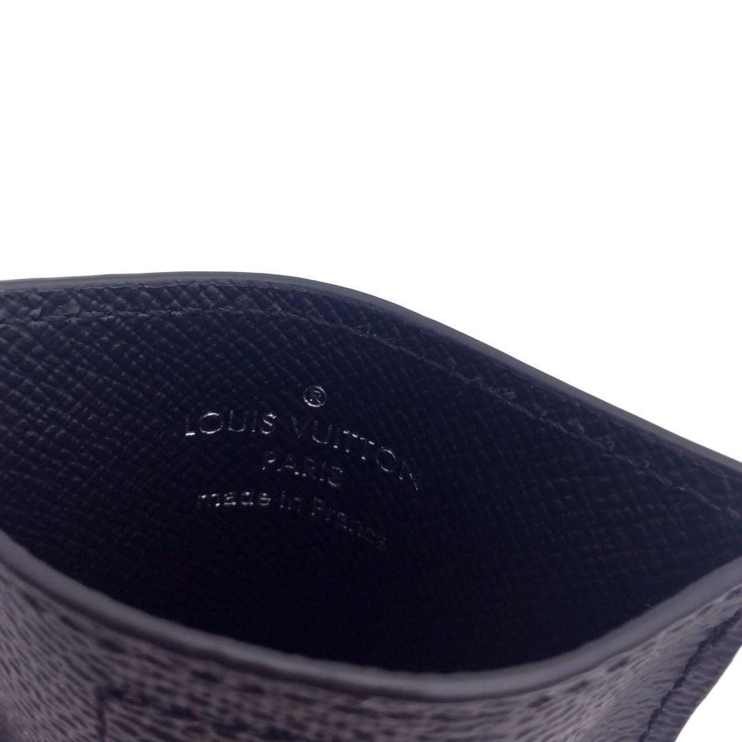 ルイヴィトン ダミエ グラフット マネークリップ カードケース メンズ パンス