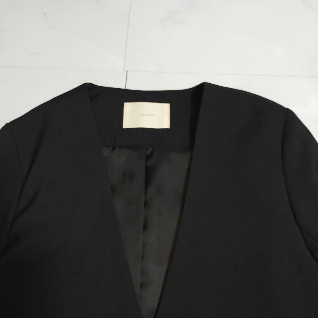 ローレン　louren slit sleeve no collar jacket