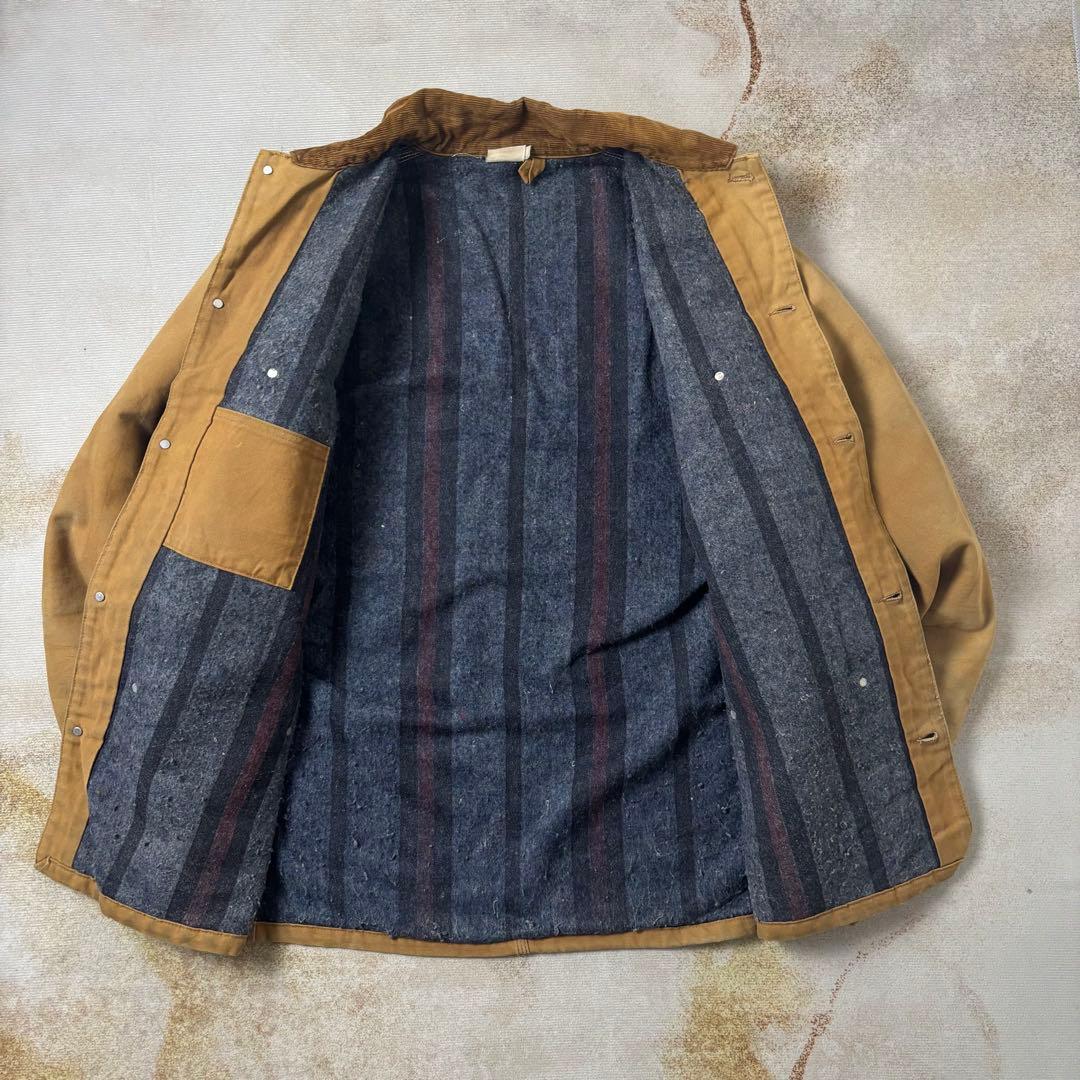 【古着】CarharttチョアコートブラケットライナーダックジャケットXL