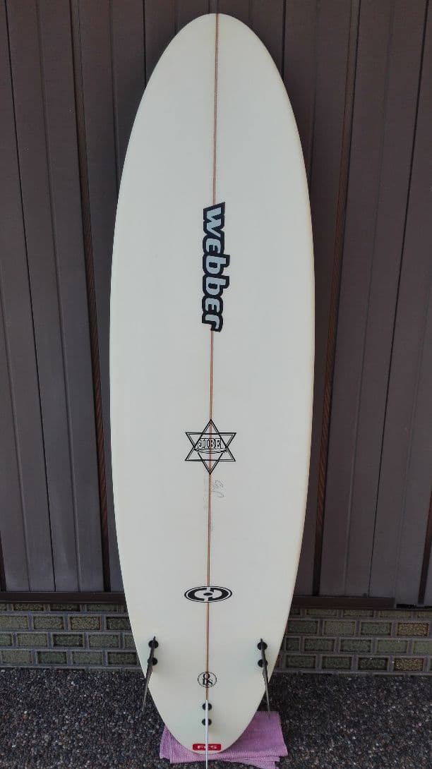 webber　ファンボード　長さ 194.5cm、幅 51cm、厚み 4.5cm