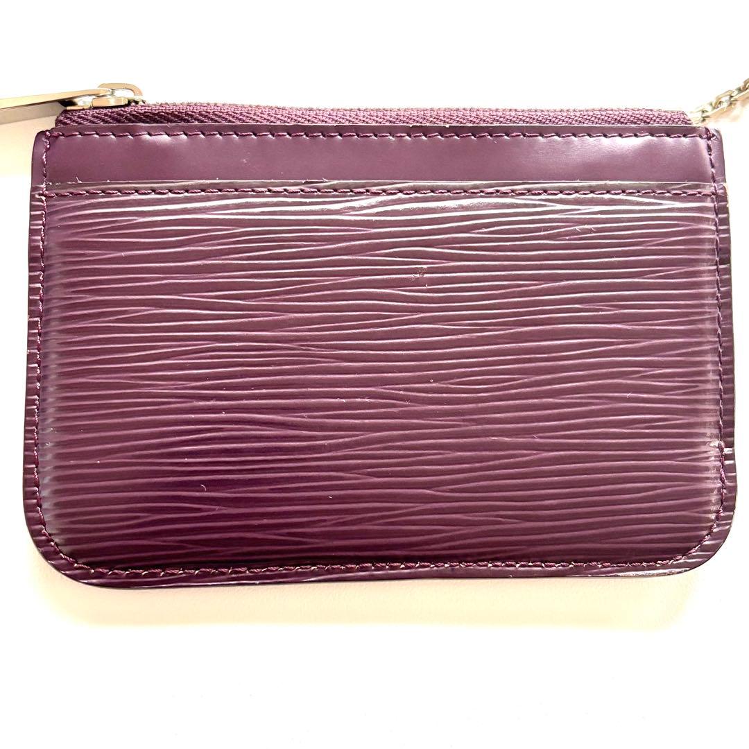 【美品】ルイ ヴィトン エピ ポシェット ケース 小銭入れ レザー