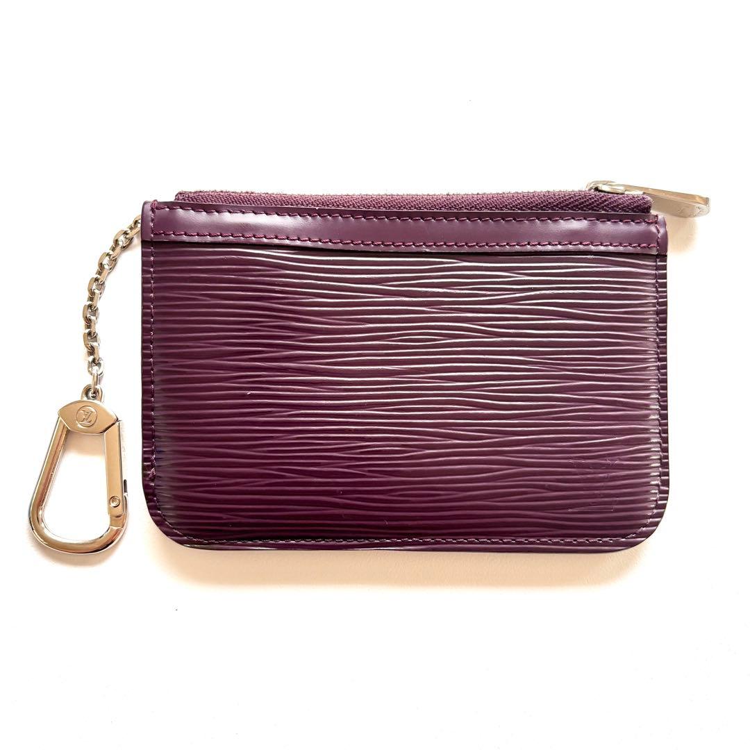 【美品】ルイ ヴィトン エピ ポシェット ケース 小銭入れ レザー